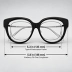 Vueberry Polarized Fit-Over Sunglasses